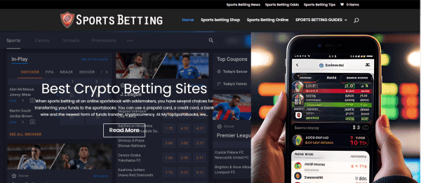 Sports Betting  WordPress Website